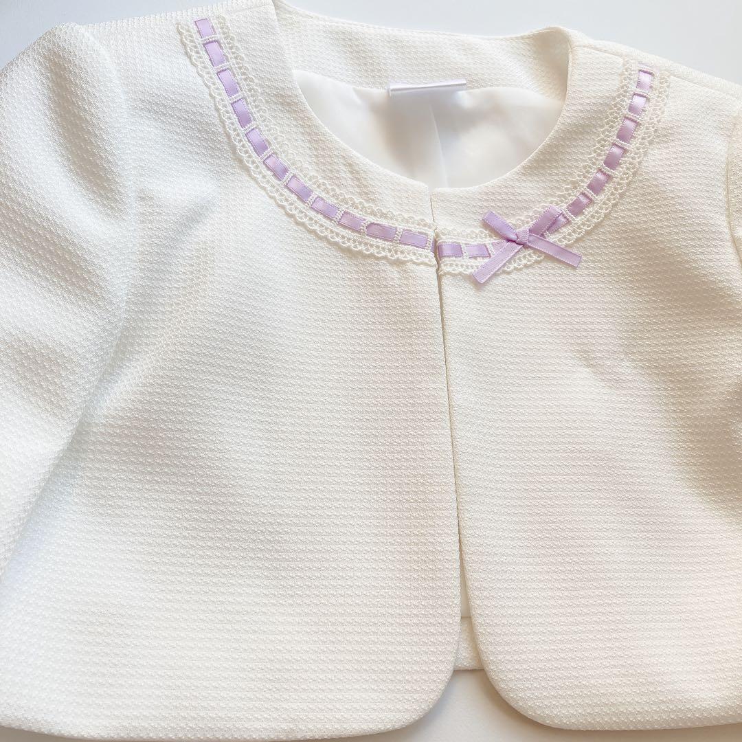 Disney 120size セレモニー 入学 卒園 ラベンダー フォーマル