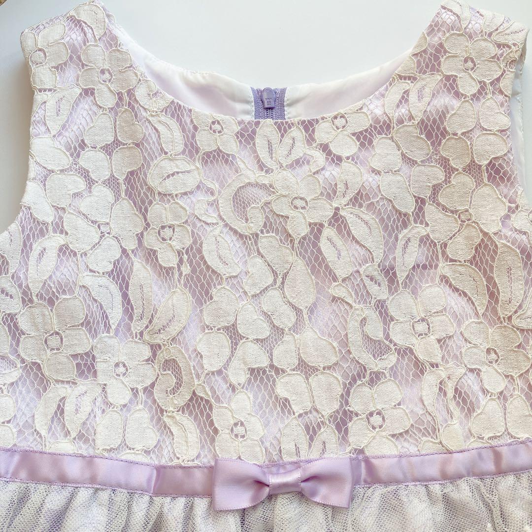 Disney 120size セレモニー 入学 卒園 ラベンダー フォーマル