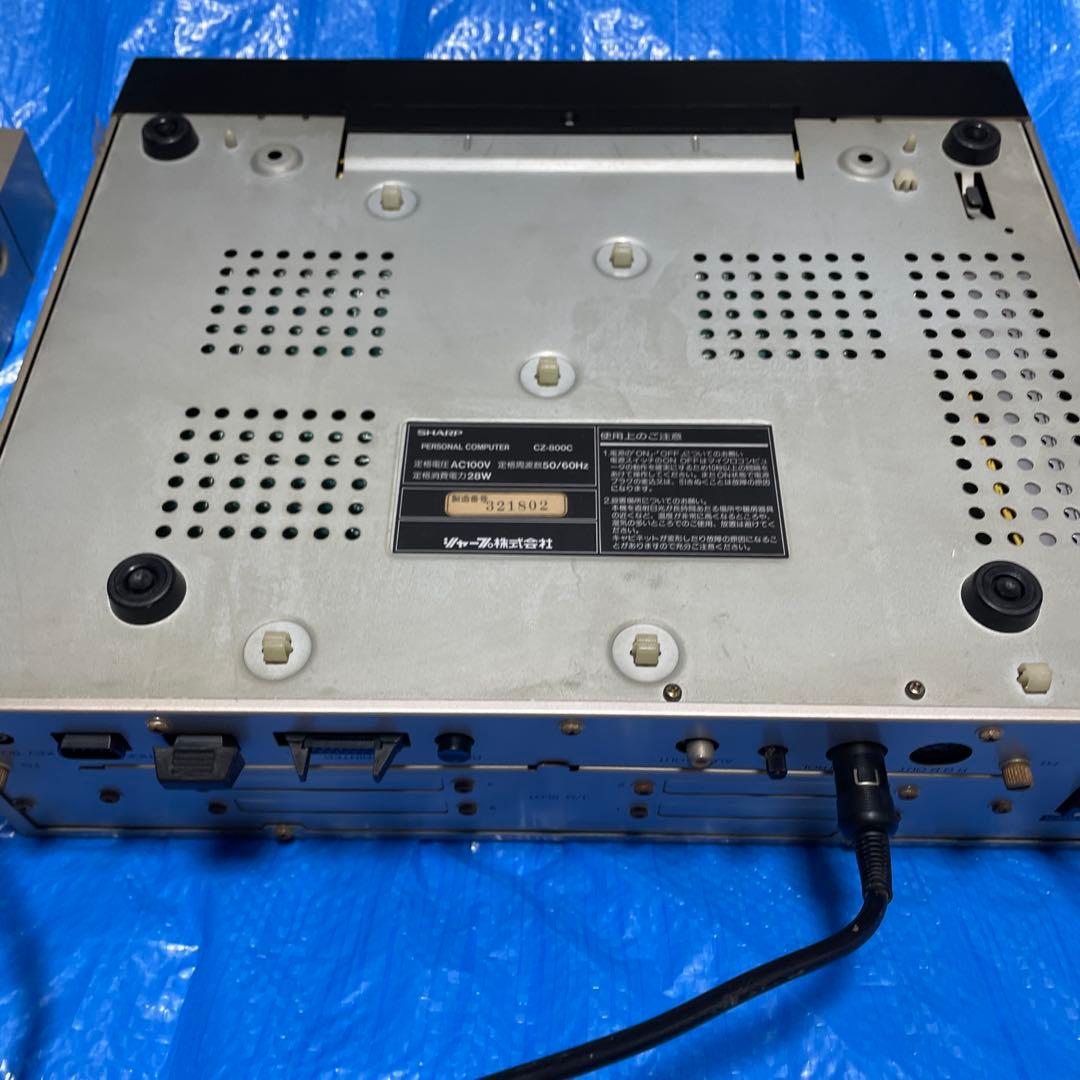 シャープ ジャンクSHARP シャープ （CZ-800 C） レコーダー セット