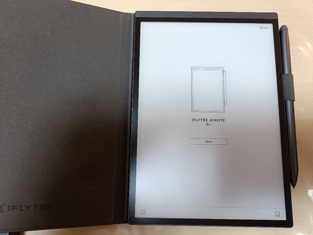 【美品】iFLYTEK AINOTE Air 2 カバー・スタイラスペン付き