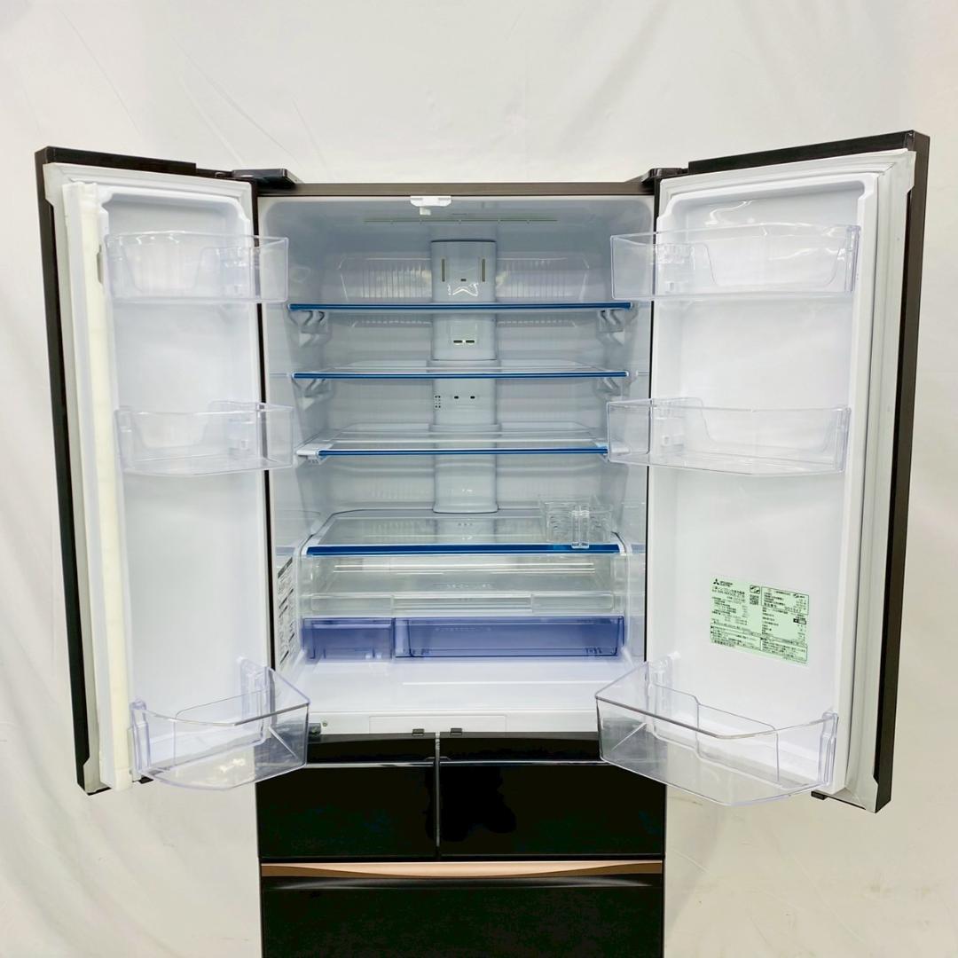 2019年製 三菱 503L 冷蔵庫 MR-MX50E-ZT 観音開き