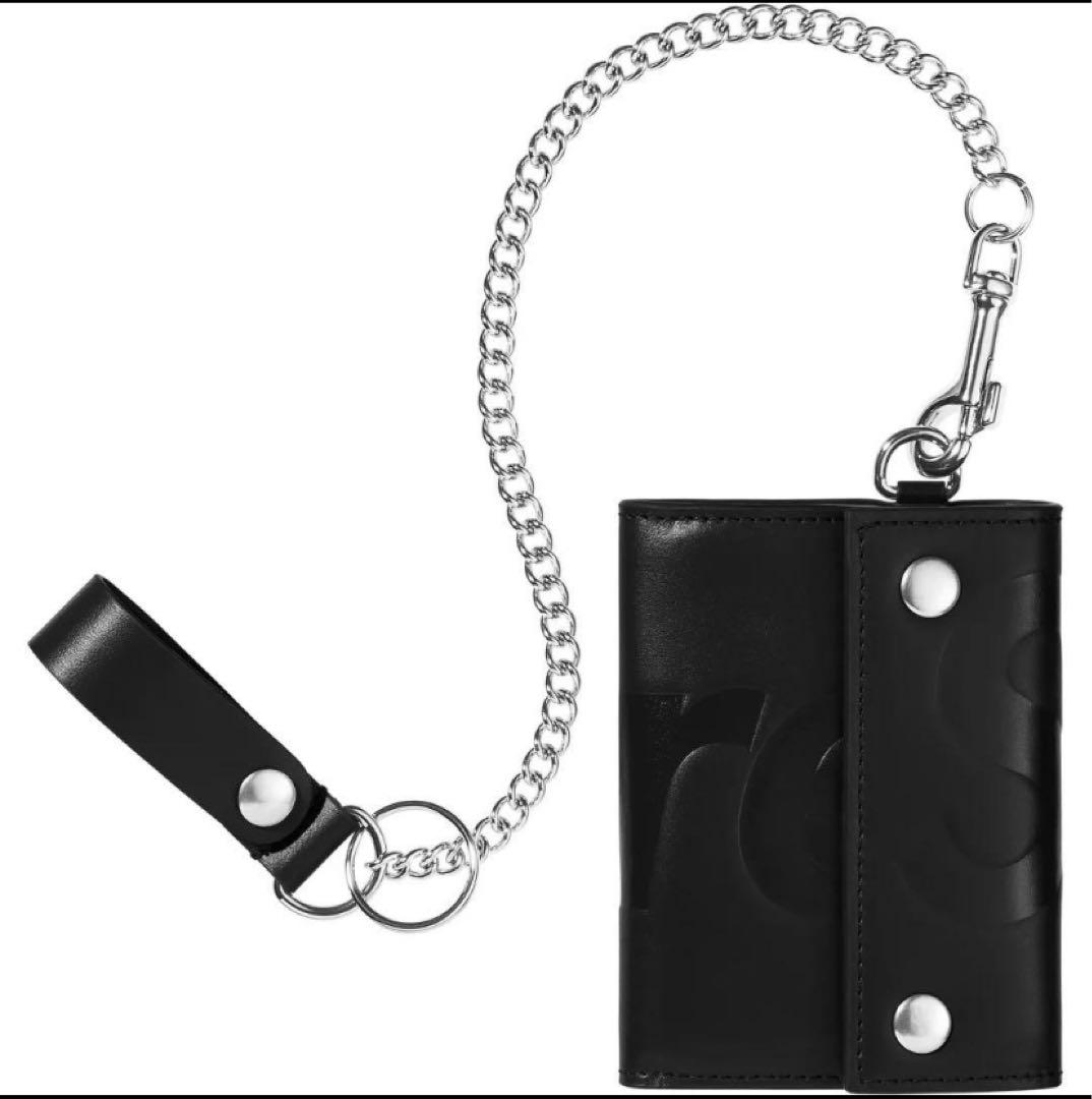 定価‼️25FW Supreme Leather Chain Wallet