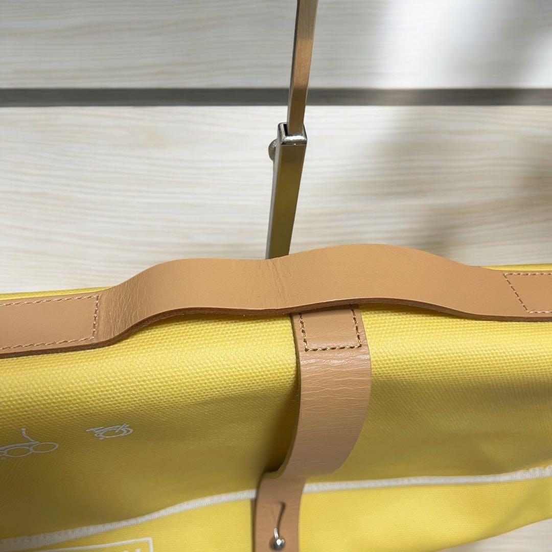 美品　BROMPTON 「ブロンプトン」 フロントバッグ　イエロー