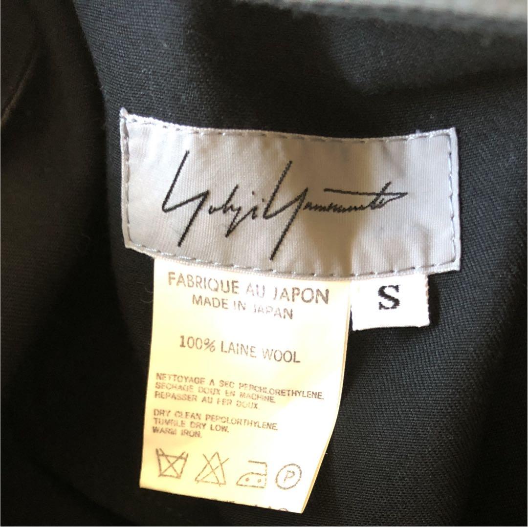 ヨウジヤマモト パンツ 黒 秋冬