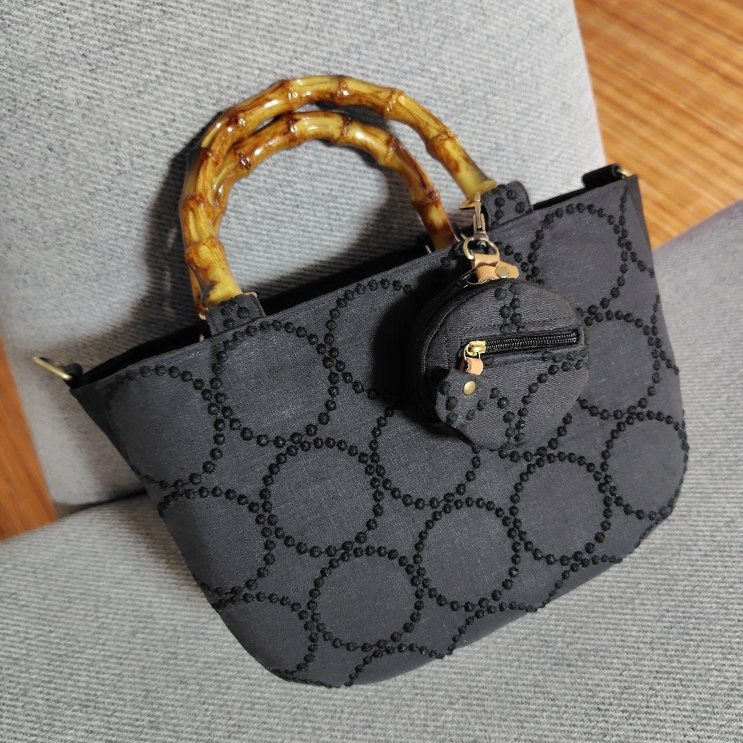 ミナペルホネンころんハンドメイドバック