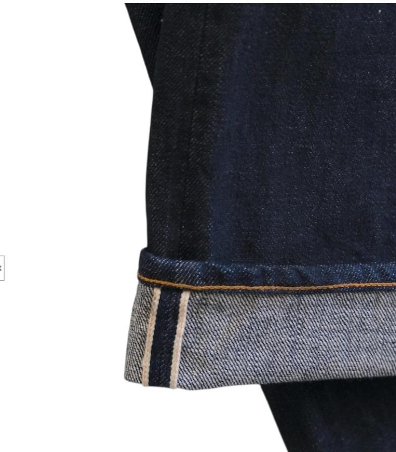 ANCELLM #01 ワンウォッシュ ストレートデニムパンツ