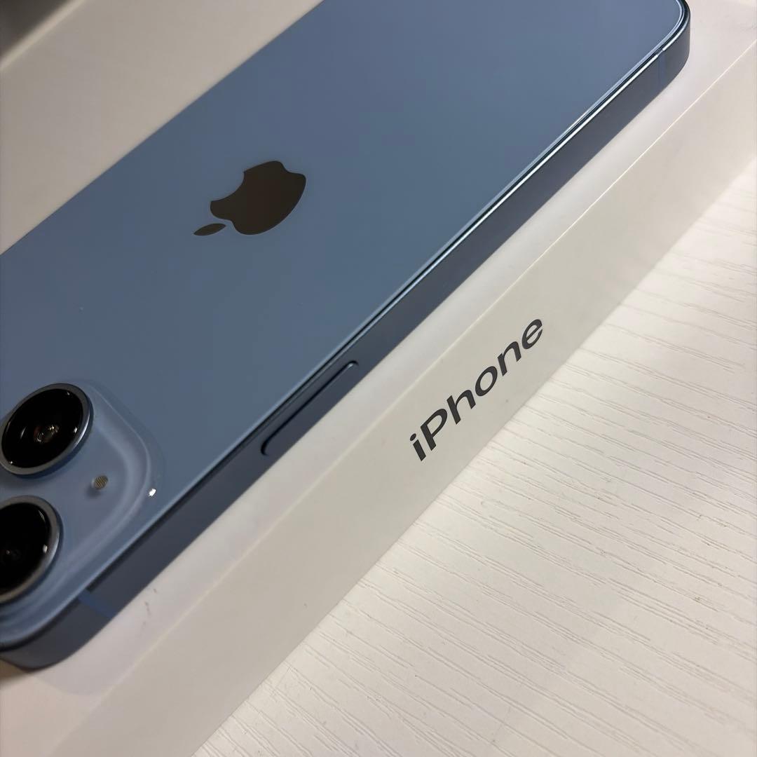 iPhone14 128GB ブルー SIMフリー 美品