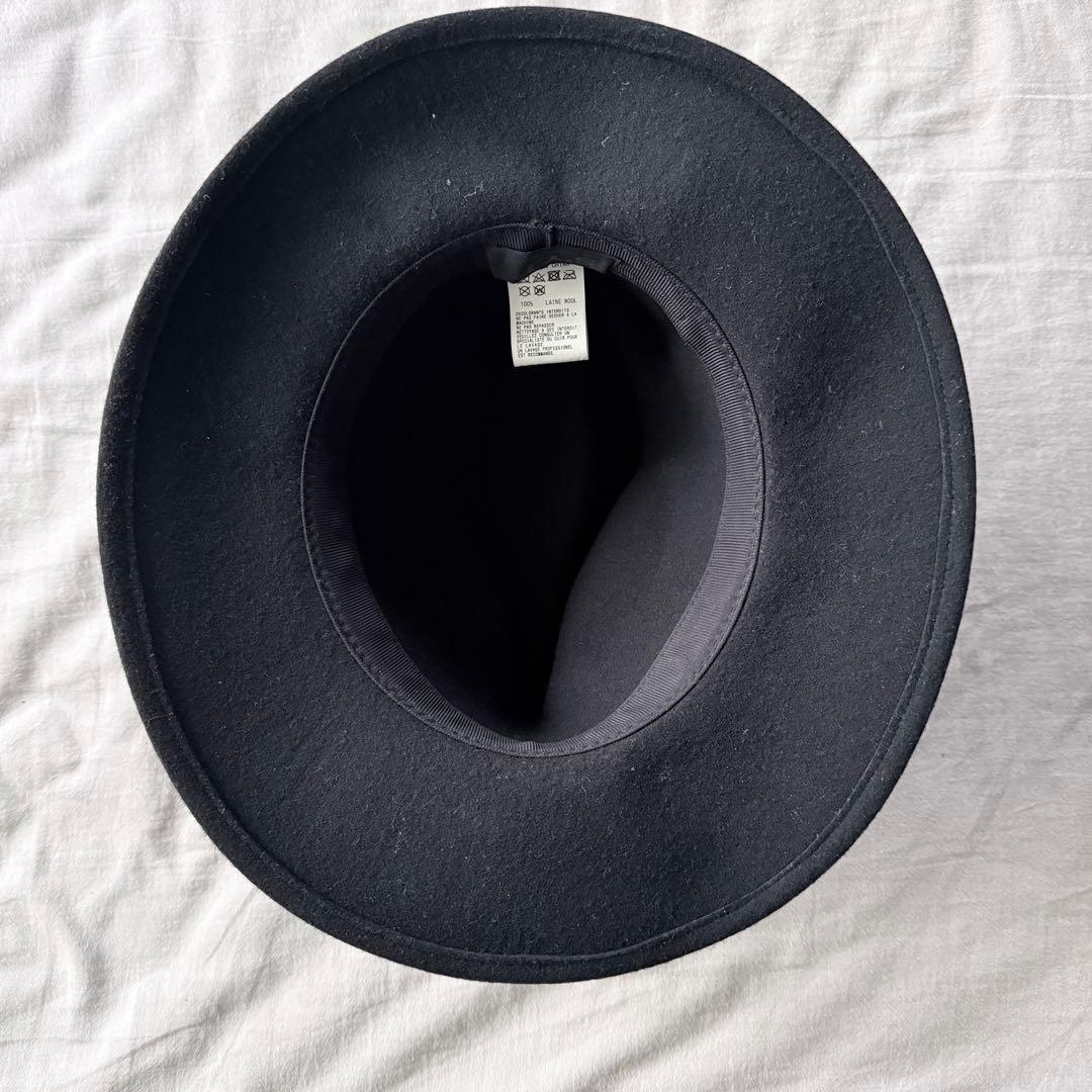 Yohji Yamamoto S’YTE ウールハット ブラック