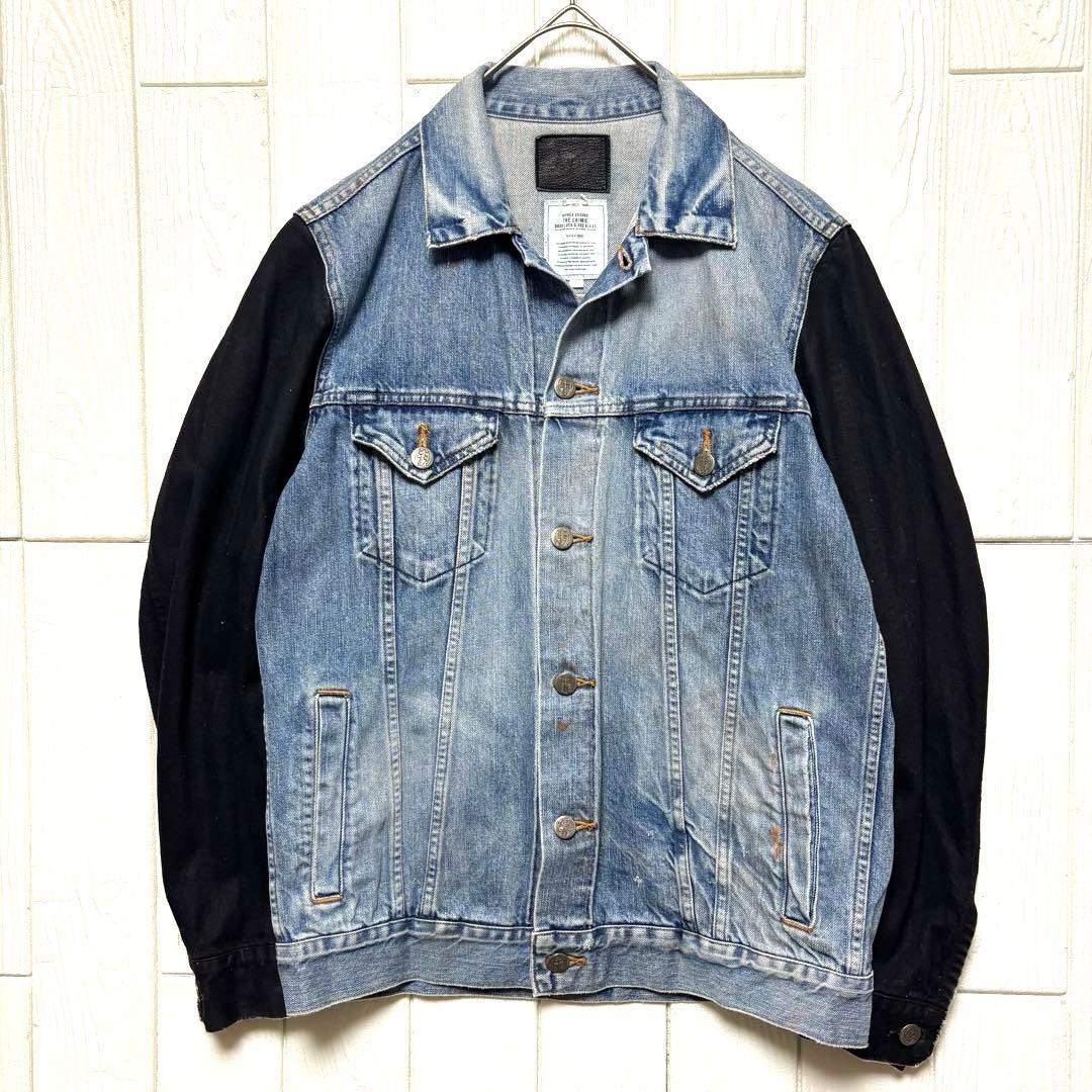 希少 THE CRIMIE クライミー ダメージ加工 デニム ジャケット L