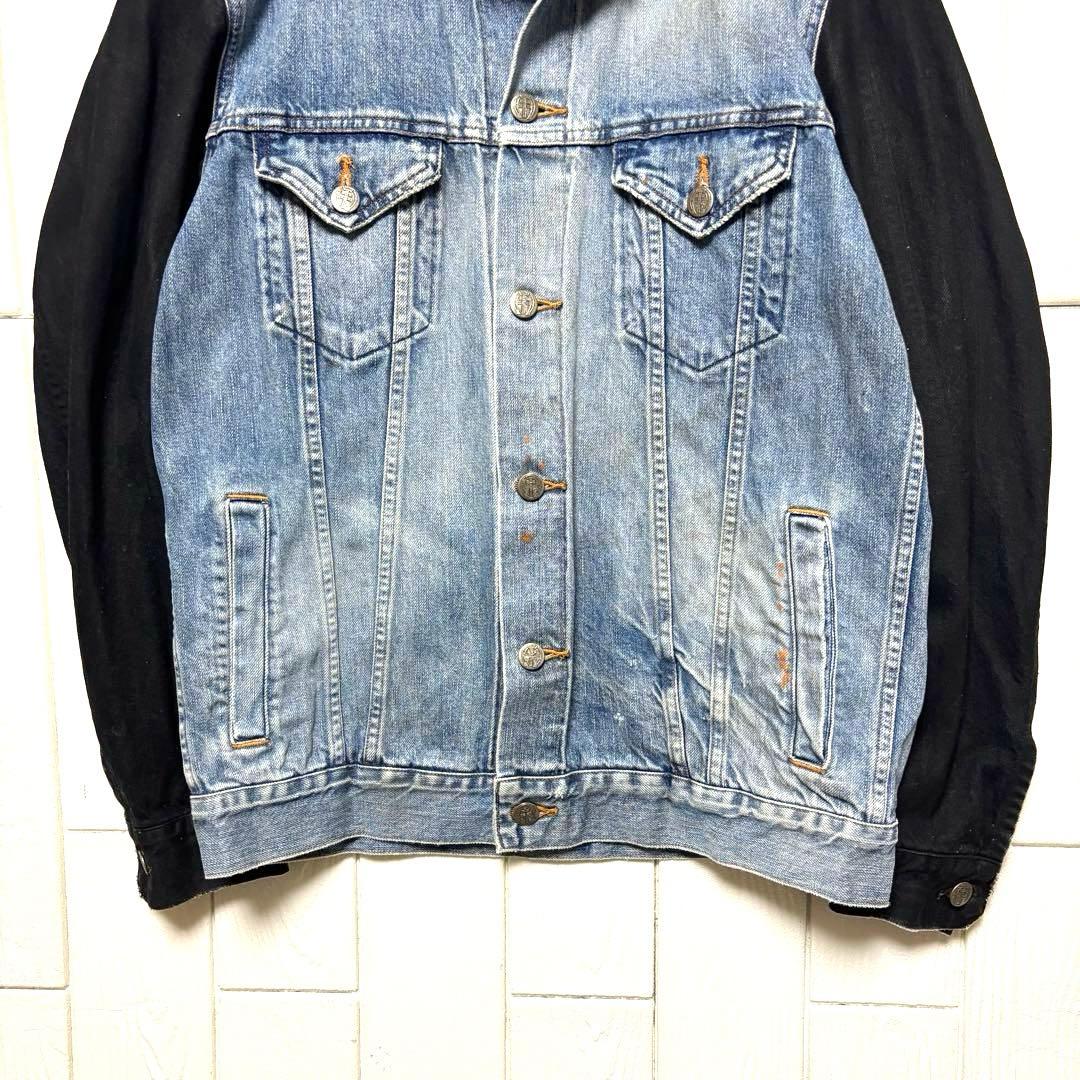 希少 THE CRIMIE クライミー ダメージ加工 デニム ジャケット L