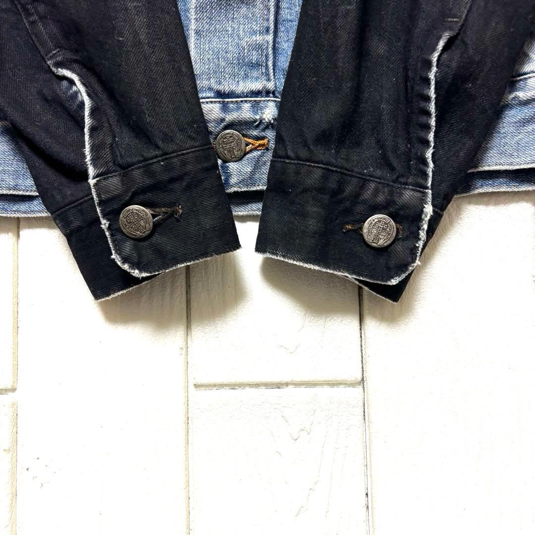 希少 THE CRIMIE クライミー ダメージ加工 デニム ジャケット L