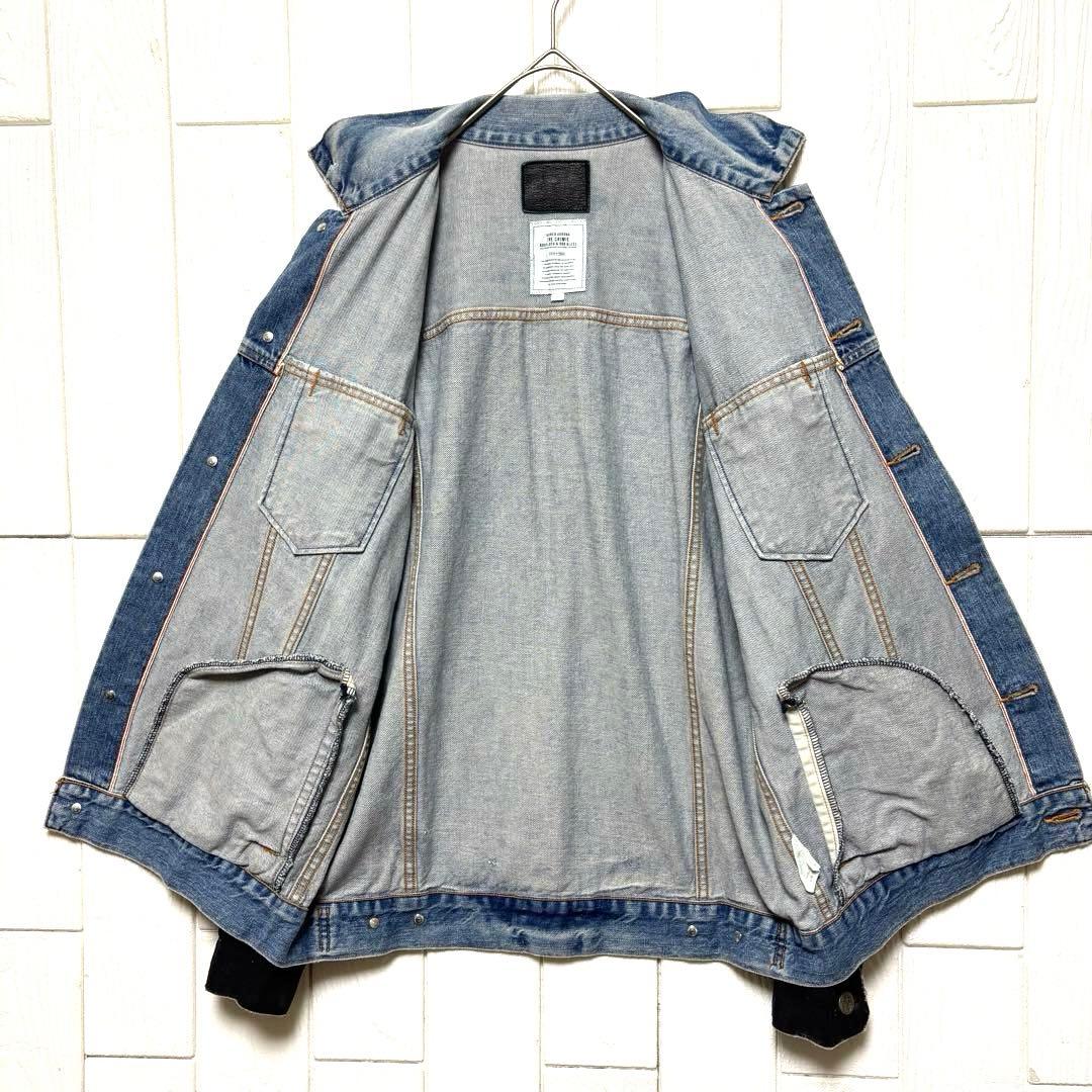 希少 THE CRIMIE クライミー ダメージ加工 デニム ジャケット L