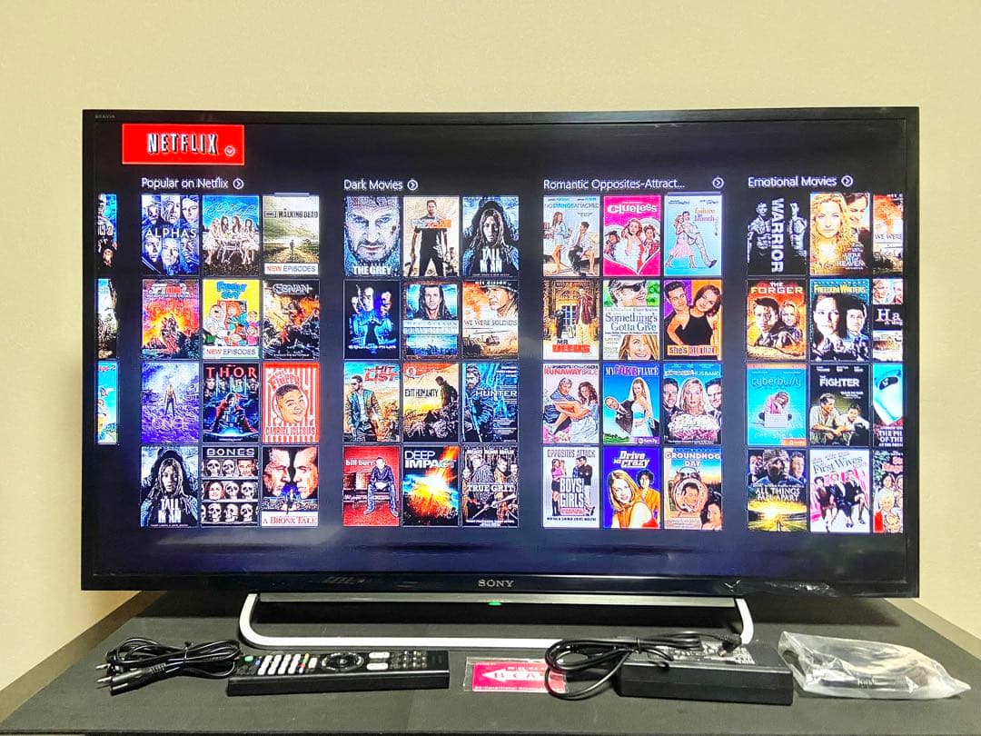 SONY 40V KDL-40W600B｜フルHD・リモコン＆B-CAS付