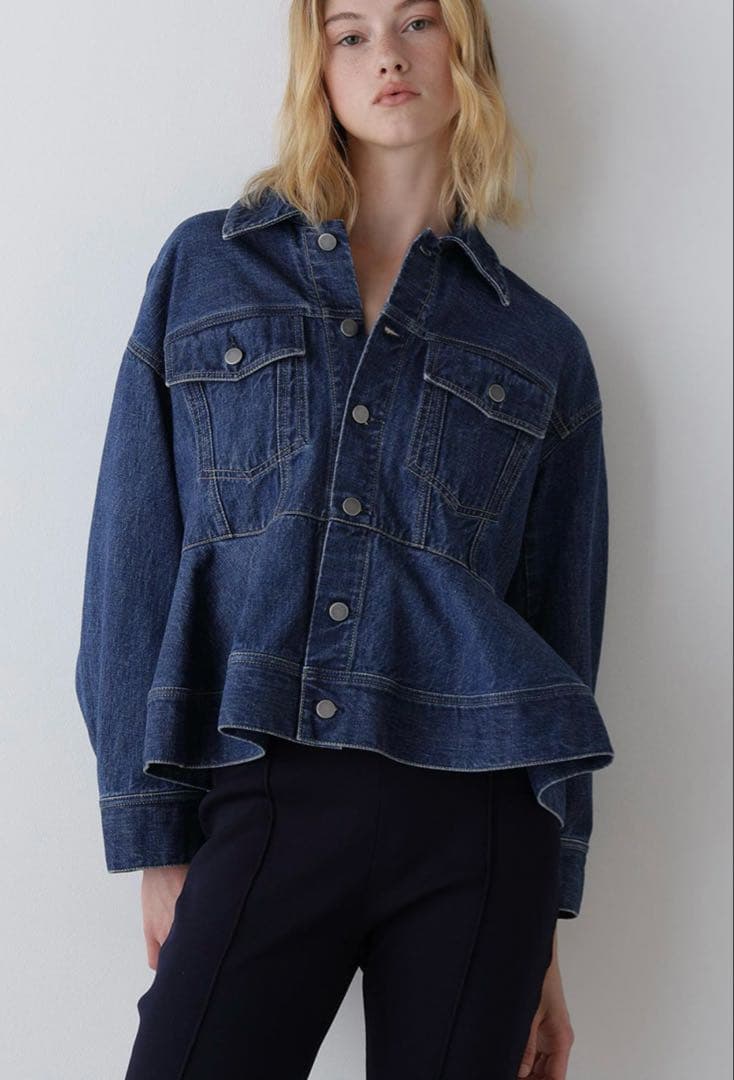 mayumayu570801 様　LE PHIL ぺプラムデニムジャケット 新品