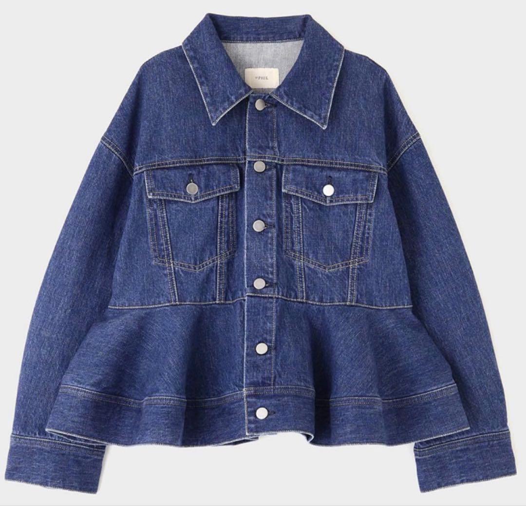 mayumayu570801 様　LE PHIL ぺプラムデニムジャケット 新品
