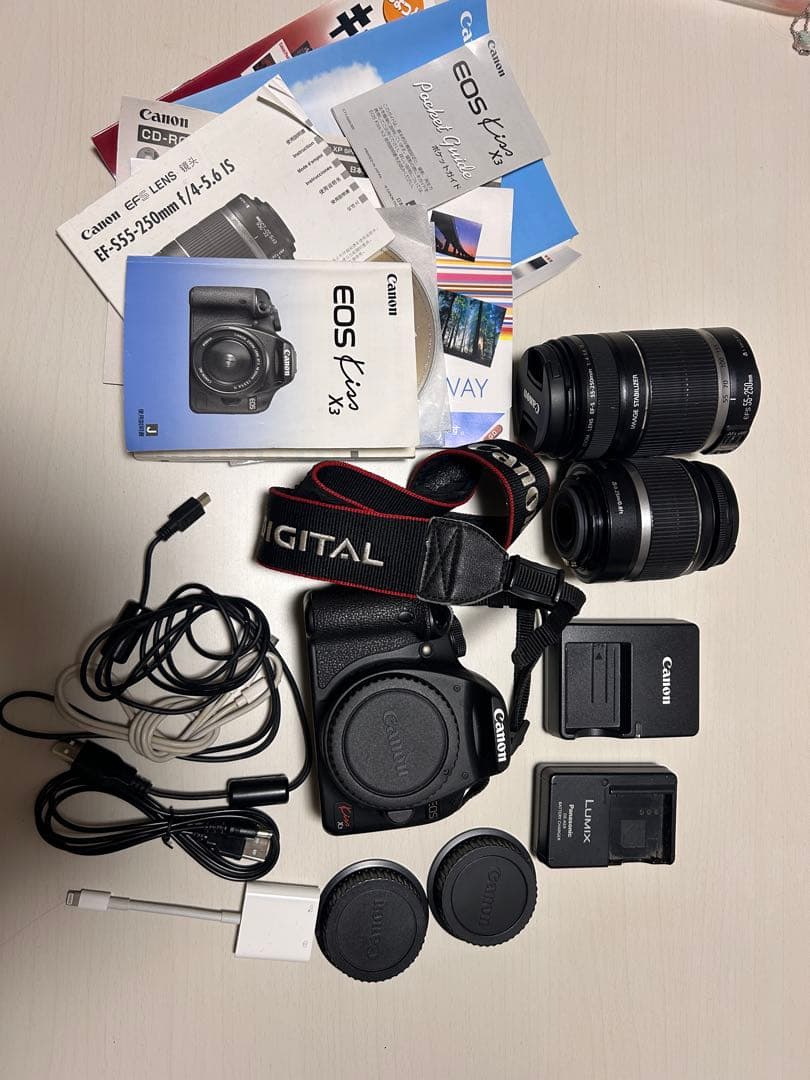 Canon EOS Kiss X3 デジタル一眼レフカメラセット