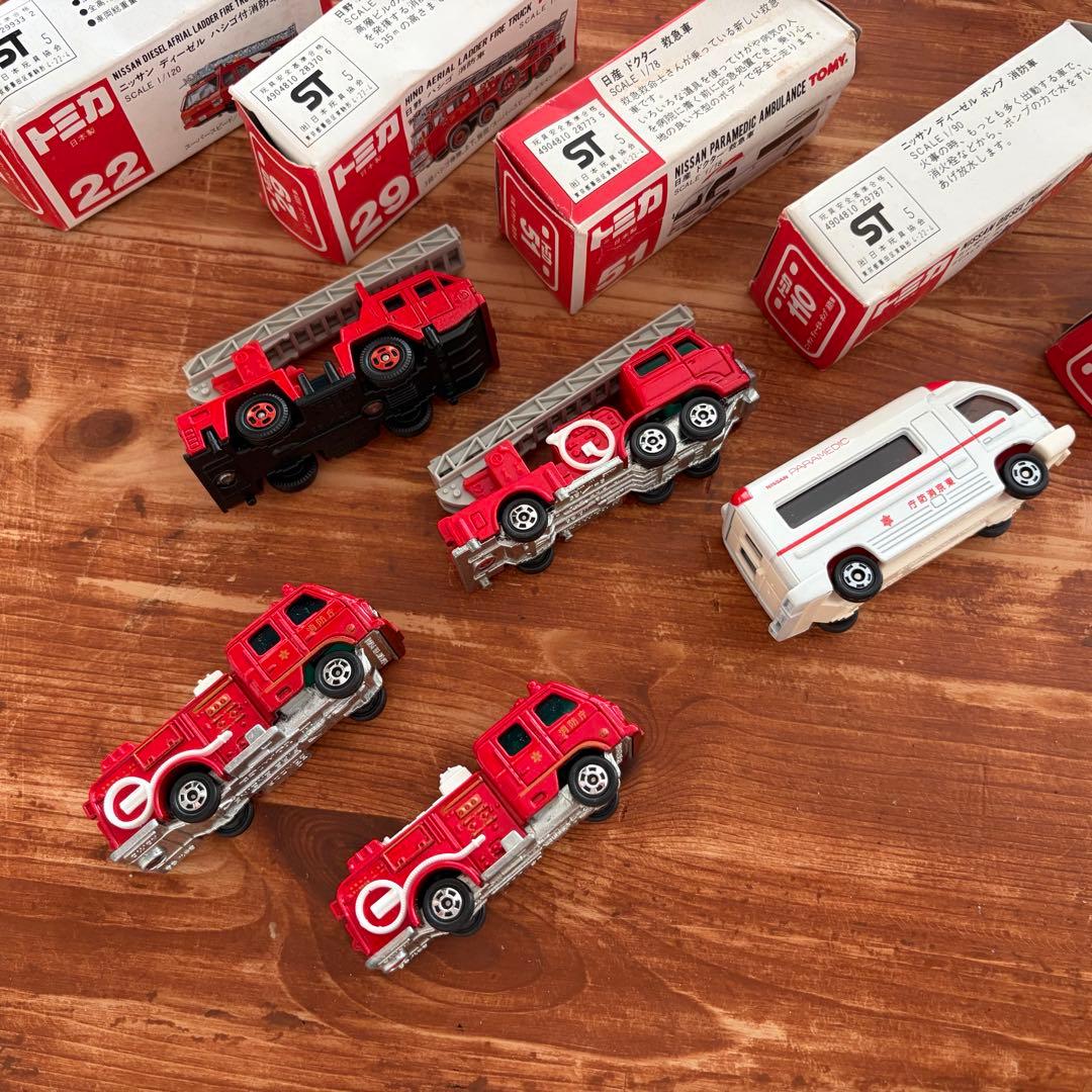日本製 トミカ 消防車 救急車 まとめ売り 5台セット 今日だけ値下げ！