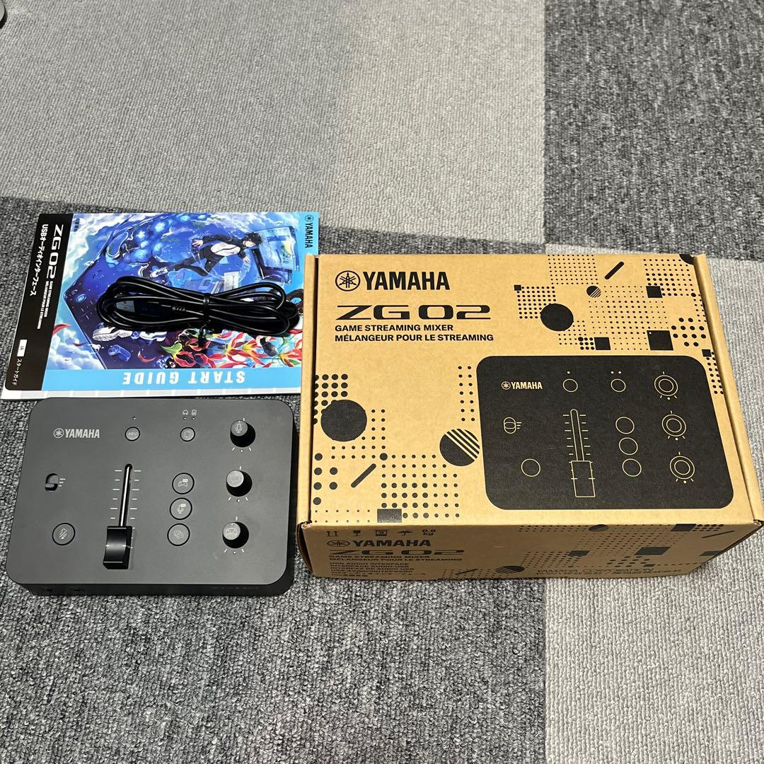 YAMAHA ZG02 ゲームストリーミングミキサー