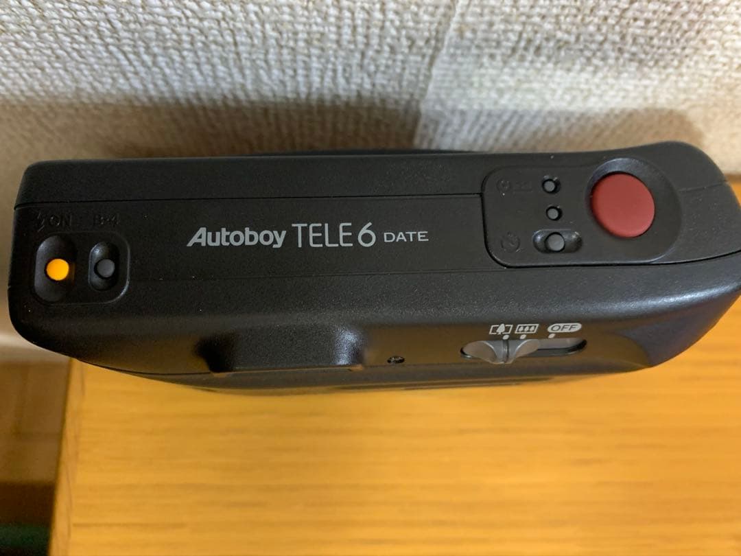 動作品★Canon Autoboy TELE6 フィルムカメラ3