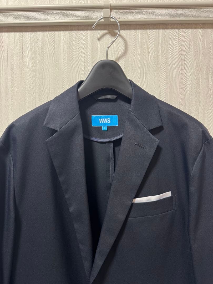 WWS ジャケットM パンツSセット(ダークネイビー)