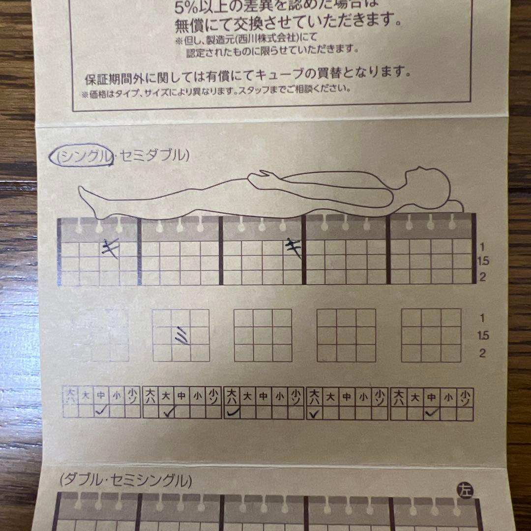 じぶん敷ふとん頂　2024年購入品　シングルマットレス