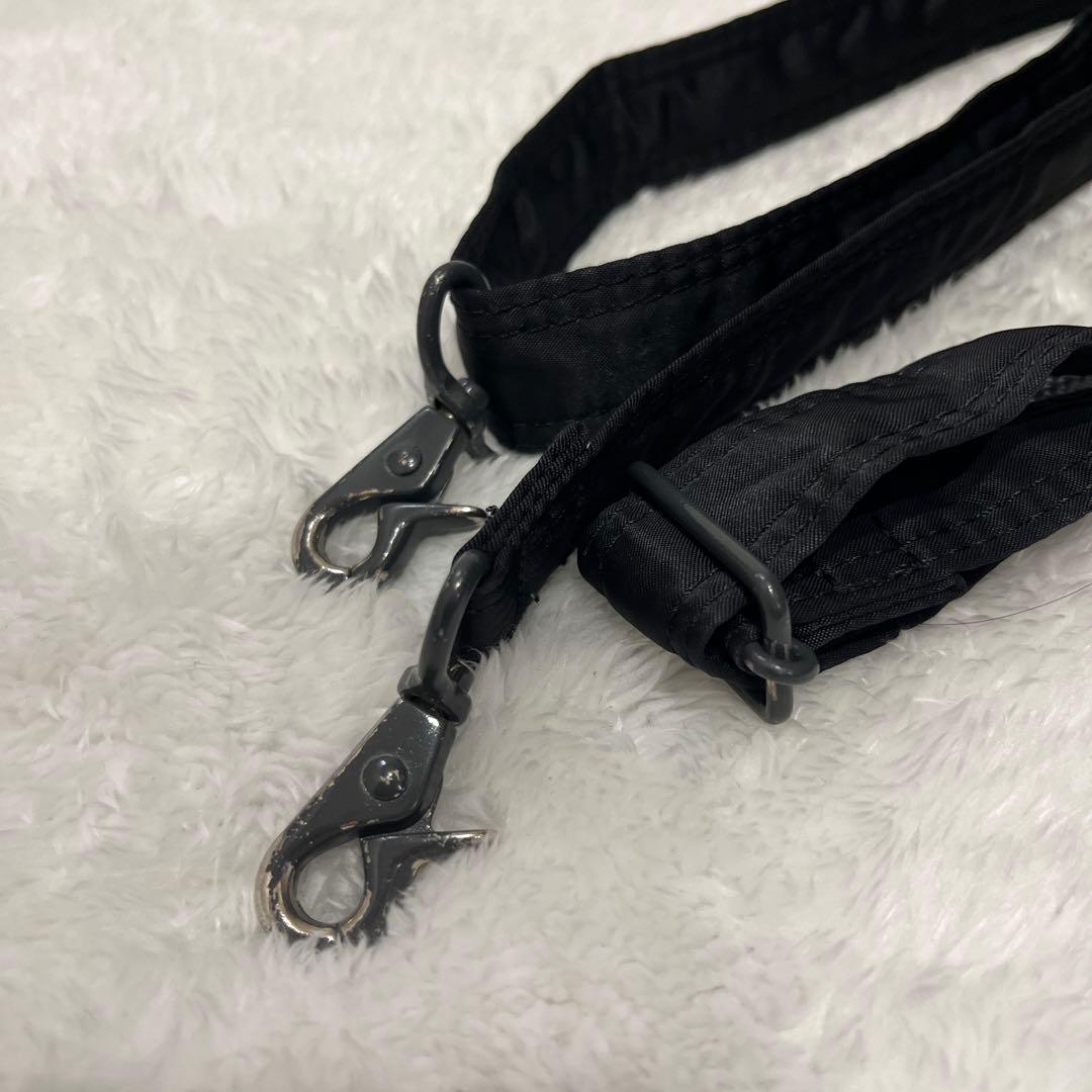 PORTER タンカー ショルダーバッグ ハーフムーン ブラック