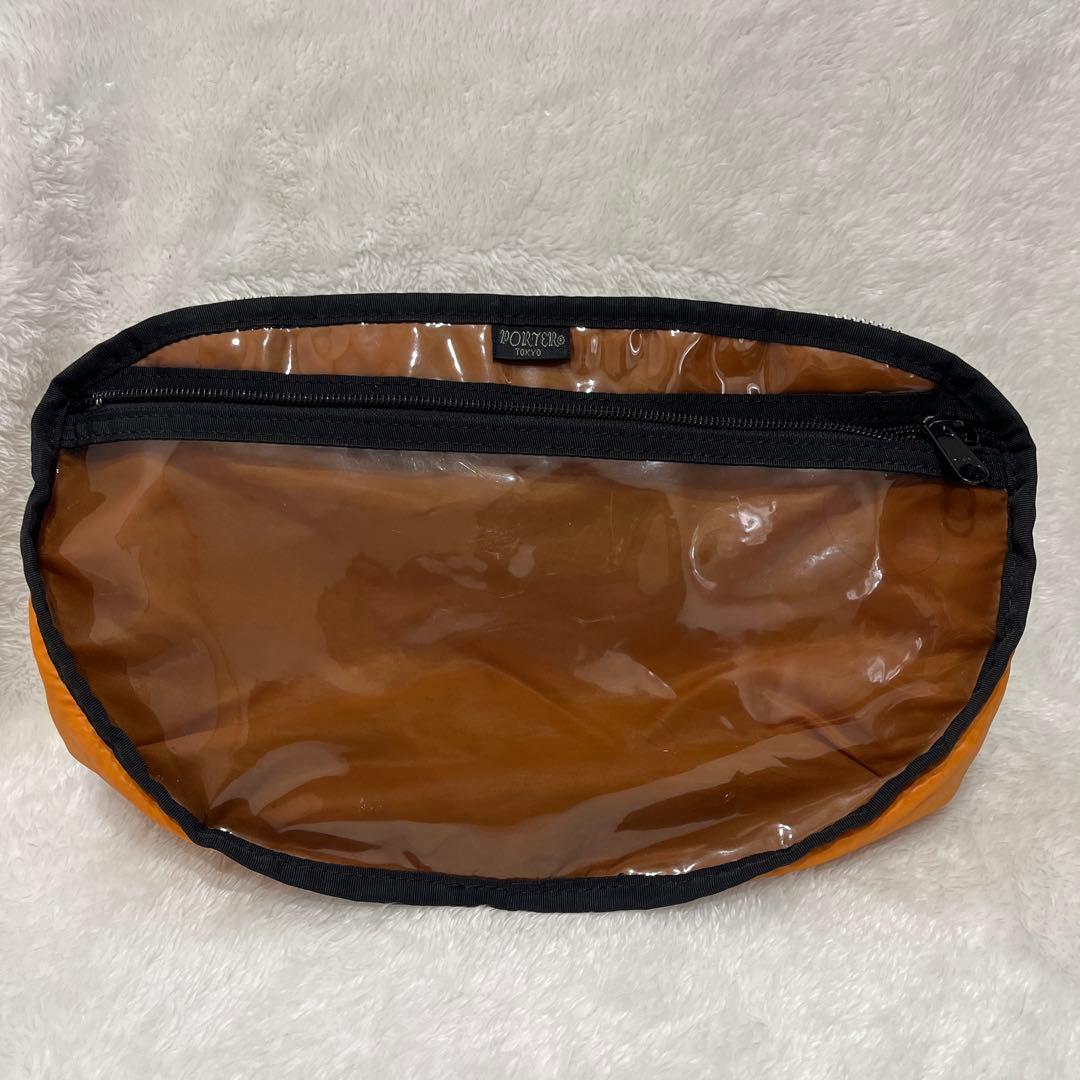 PORTER タンカー ショルダーバッグ ハーフムーン ブラック