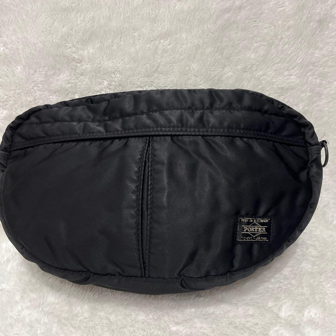 PORTER タンカー ショルダーバッグ ハーフムーン ブラック