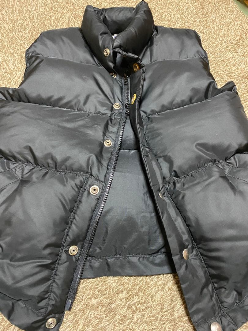 クレセントダウンワークス　イタリアンベスト　黒