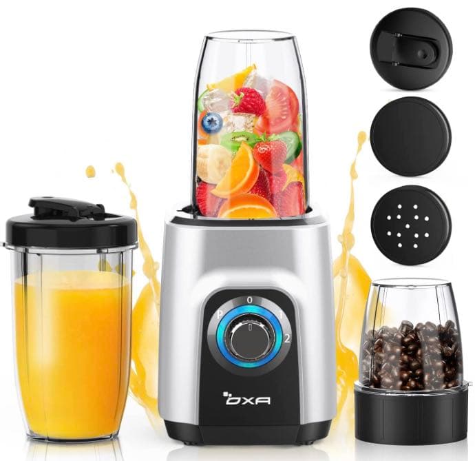 ジューサー ミキサー スムージー 一台多役 三つボトル500ml*2+300ml