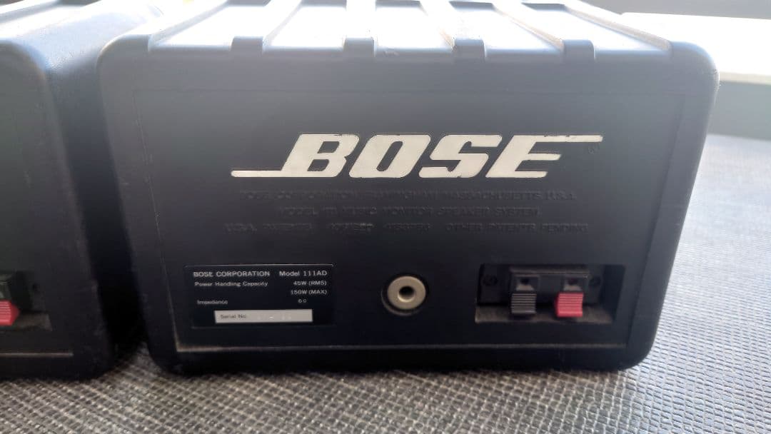 BOSE111ADスピーカー　ペア