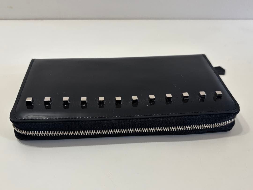レア　新品未使用　JACQUES LE CORRE ブラック　長財布　エナメル