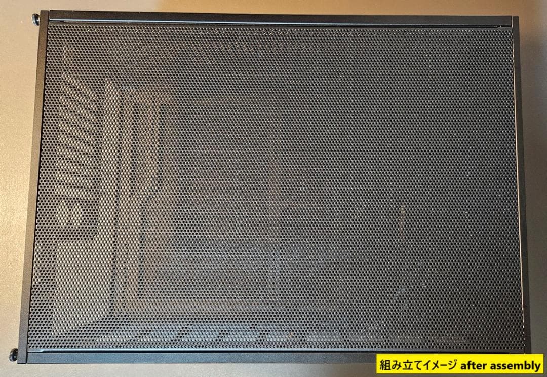 NCASE M2 ANGLE 黒 MATX SFF 組み立て式ケース
