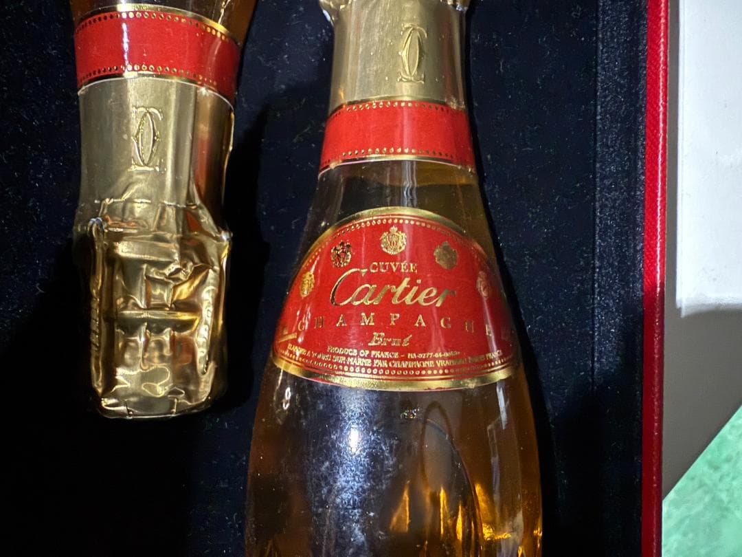 未開封　非売品　Cartierカルティエ シャンパン200mlｘ2 セット