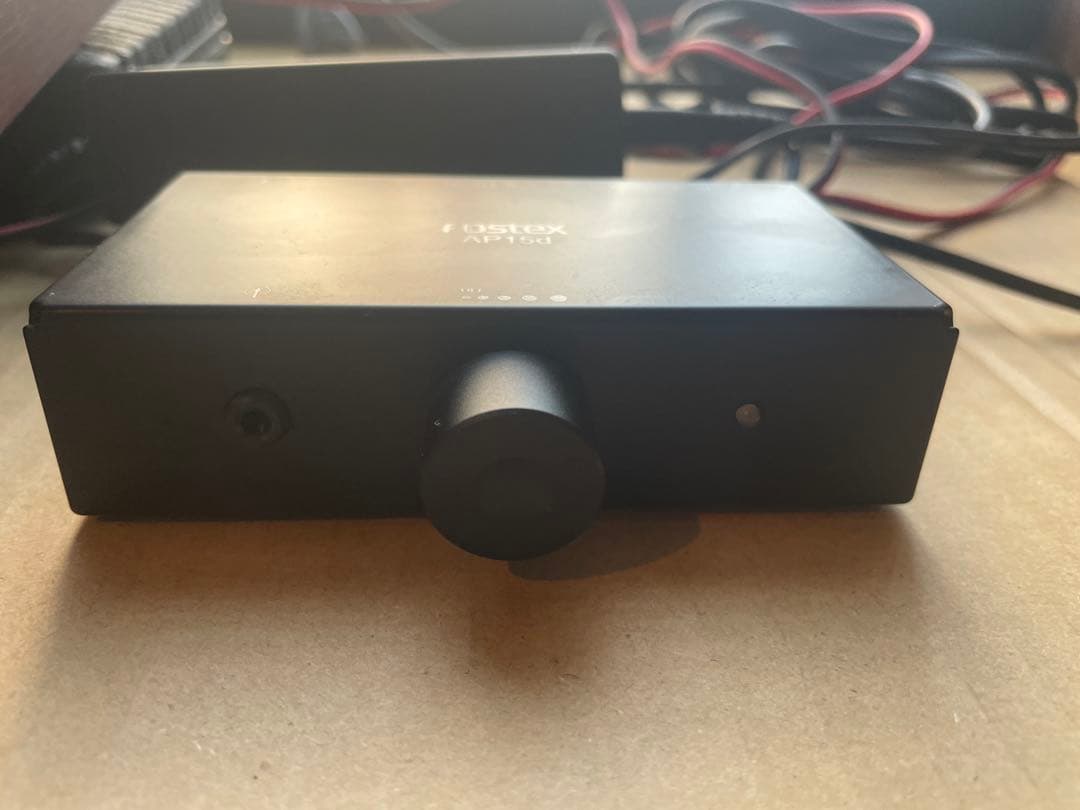 FOSTEX　スピーカーセット　P802-S　AP15ｄアンプ付き　中古