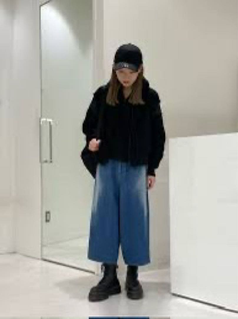 y's ワイズ　デニムサルエルパンツ　ヨウジヤマモト