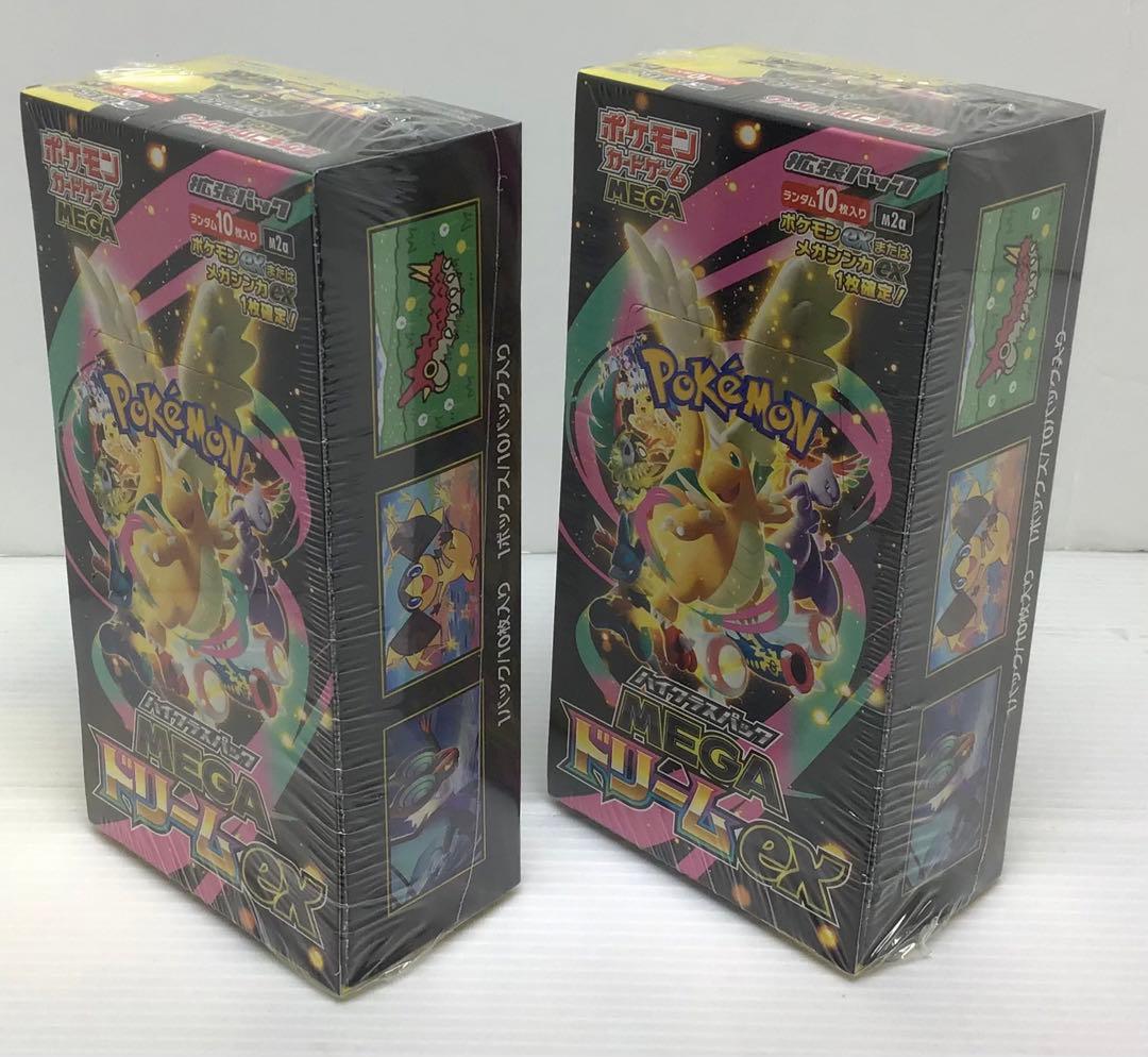 【新品未開封品】ポケモンカードMEGA ドリームex ②BOXシュリンク付き