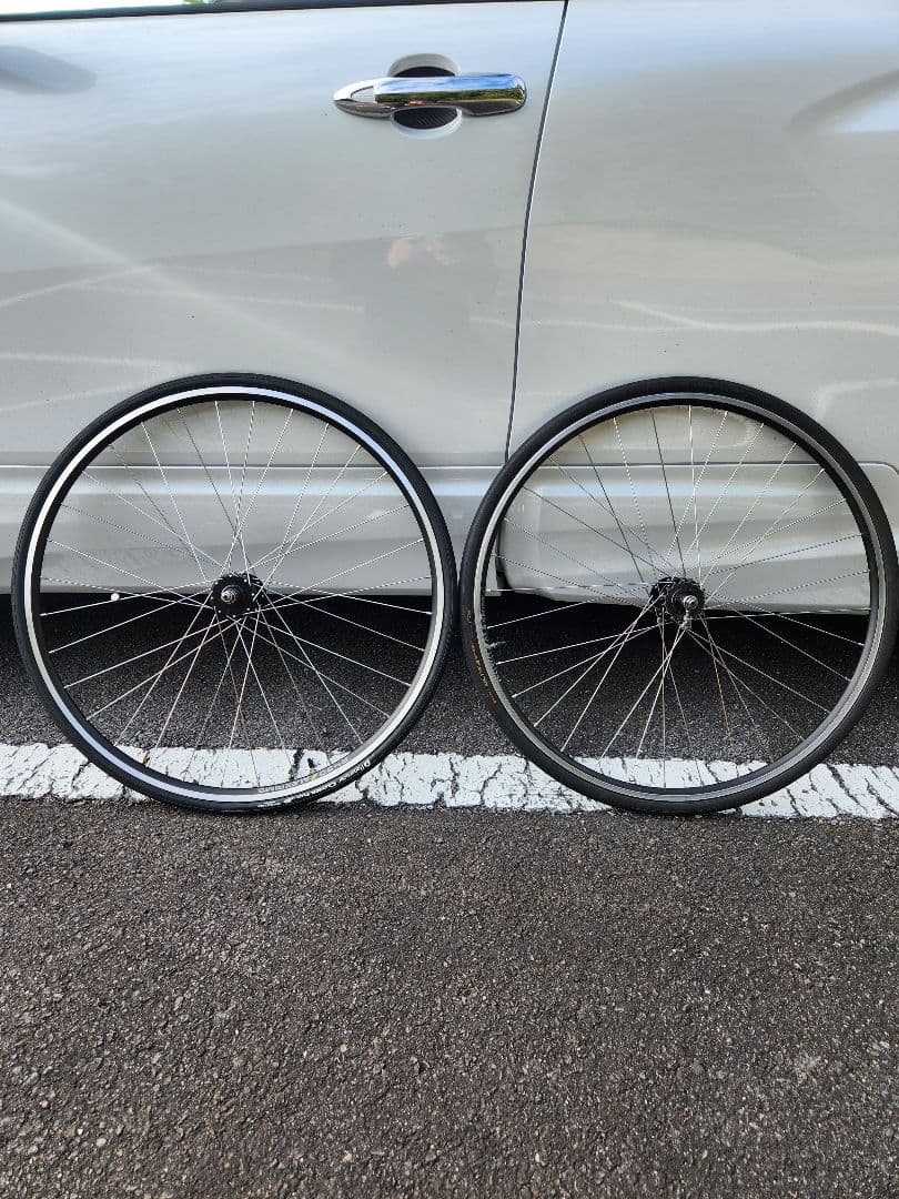 ピスト 競輪 700C 前後ホイール 車輪 AREXRIMS おまけ付き