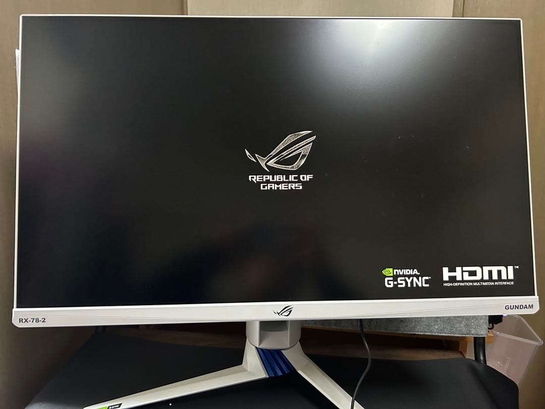 ディスプレイ・モニター本体 ROG Strix XG279Q-G GUNDAM EDITION