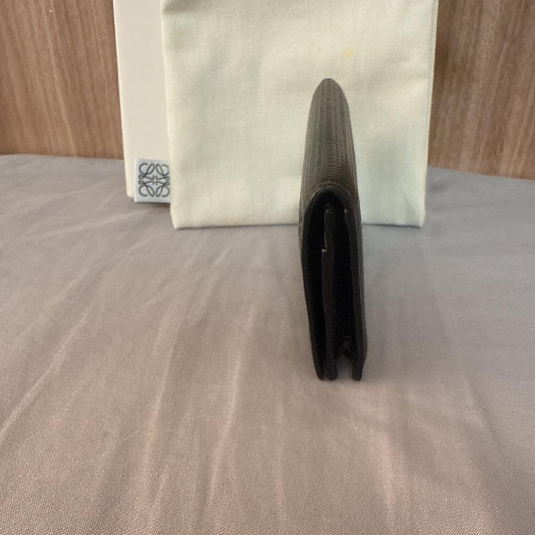 【銀座店で購入 匿名配送】LOEWE アナグラムビジネスカードホルダー ロエベ