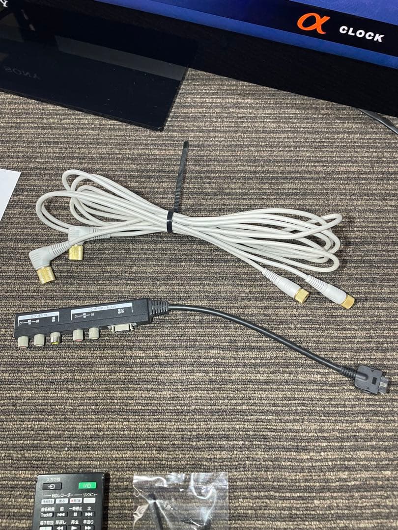 782美品✨ ソニー ブラビア 40V型インチ液晶テレビ 取説 リモコン付 薄型