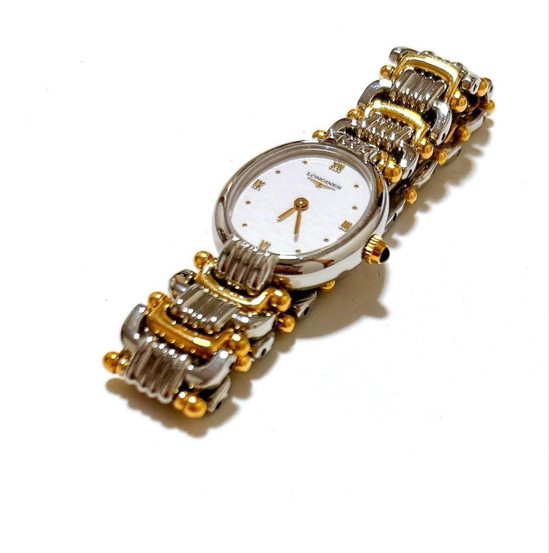 美品★Longines レディース 時計 シルバー/ゴールド　ロンジン　コンビ