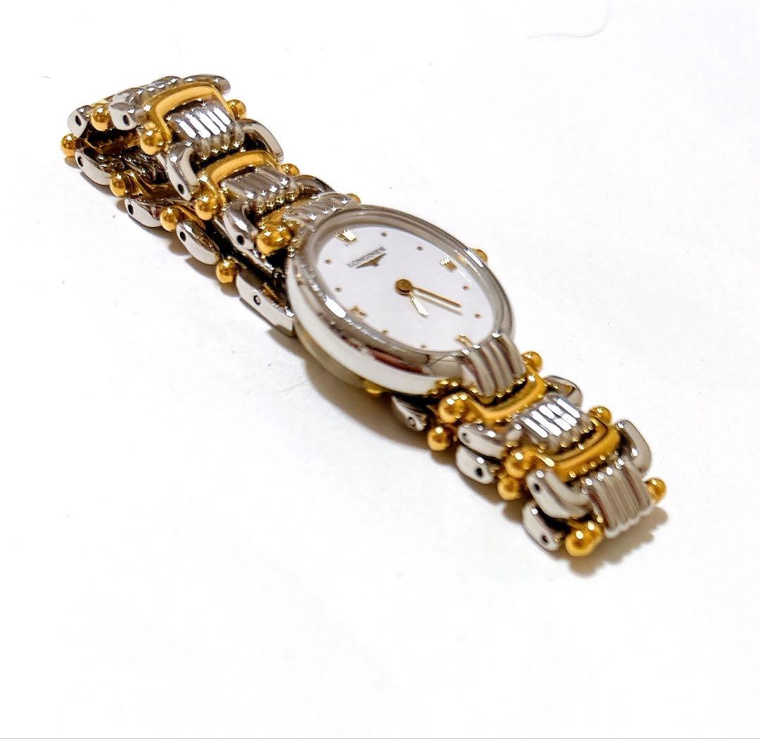 美品★Longines レディース 時計 シルバー/ゴールド　ロンジン　コンビ