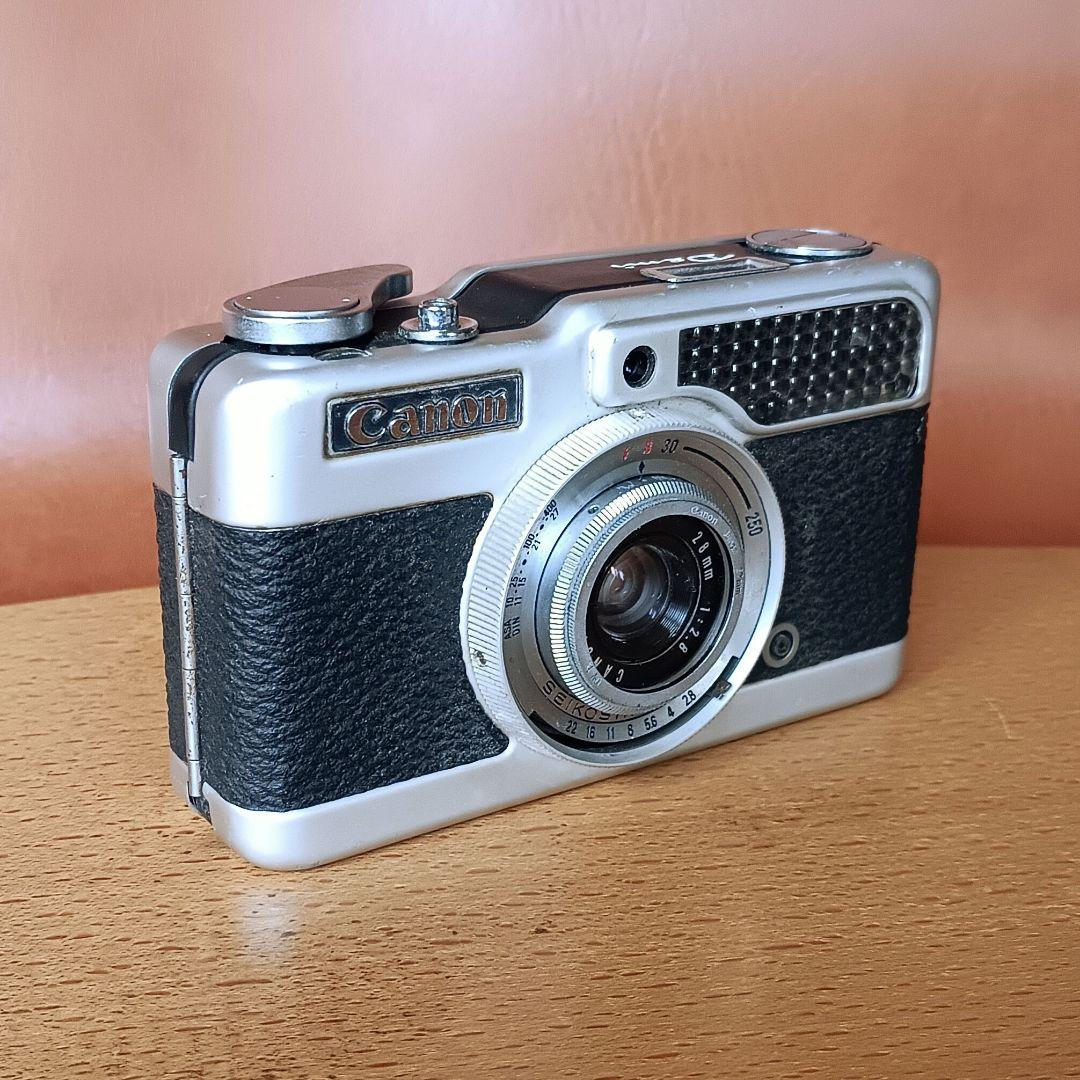 フィルムカメラ【整備、完動品】キャノン　デミ