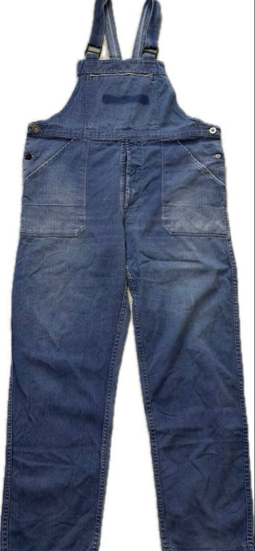 【希少】40s 50s vintage オーバーオール ヘリンボーン サロペット