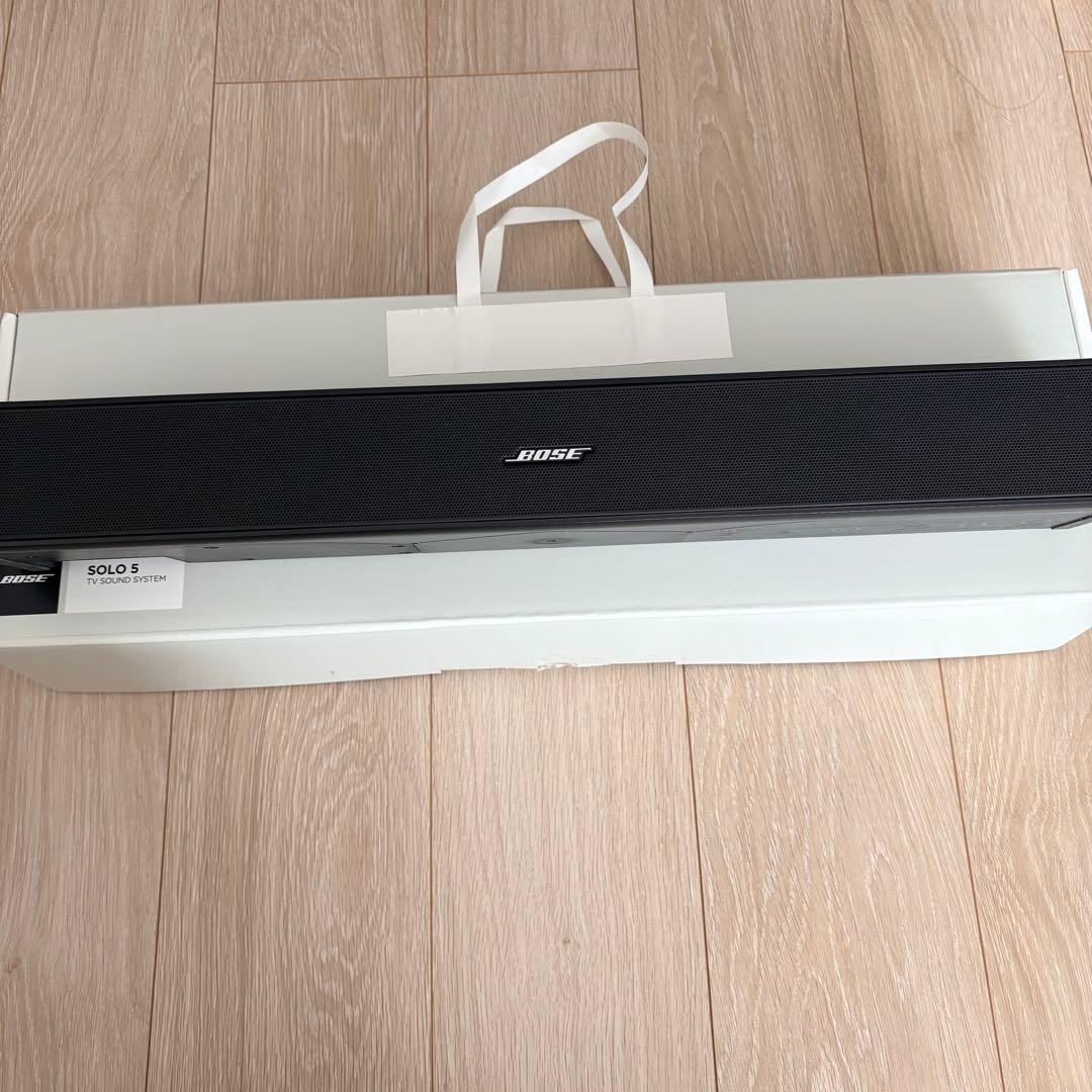 BOSE サウンドバー Solo5 TVsound system