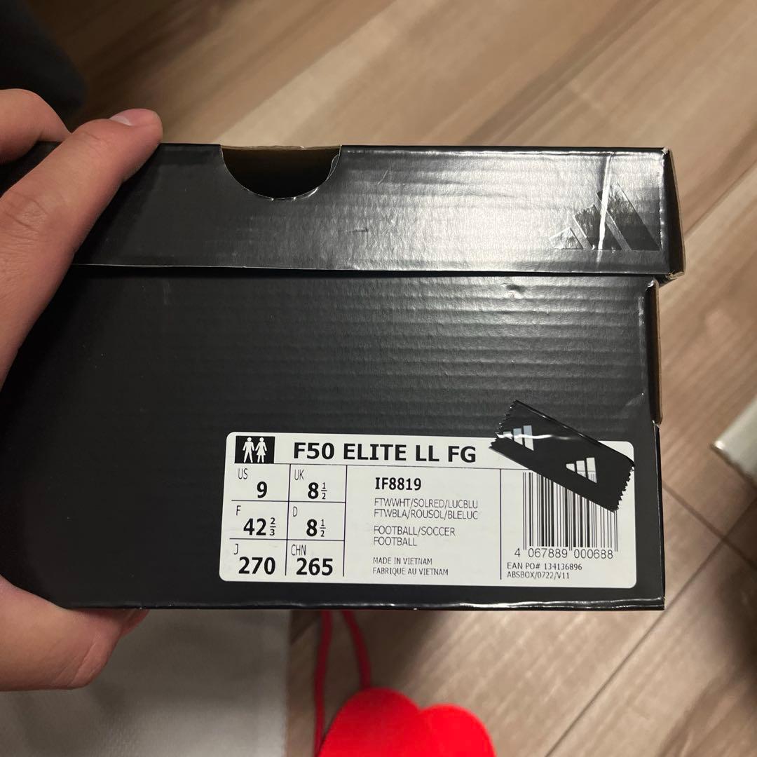 【おまけ付き】adidas F50 ELITE FG 27cm
