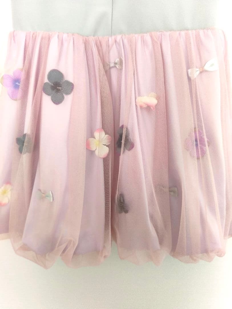 panpantutu お花とリボンのフォーマルセットアップ　120