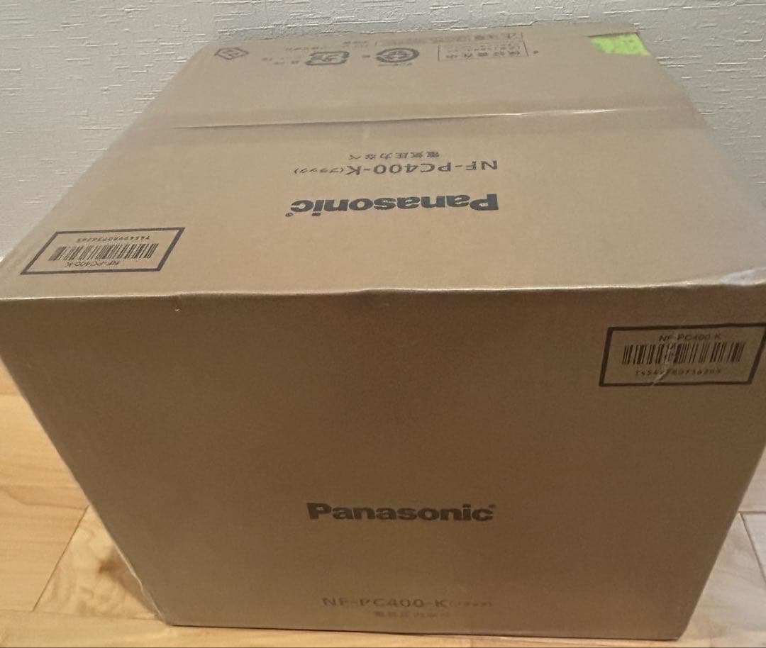 新品未使用 Panasonic NF-PC400-K 電気圧力鍋 ブラック