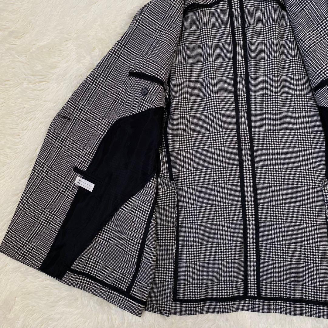 ✨極美品✨ TAGLIATORE ウール チェック ダブル カジュアル 50